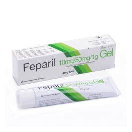 FEPARIL 10 MGG  50 MGG GEL CUTANEO 1 TUBO 40 G