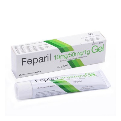 FEPARIL 10 MGG  50 MGG GEL CUTANEO 1 TUBO 40 G