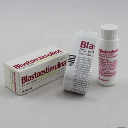 BLASTOESTIMULINA 20 MGG POLVO CUTANEO 1 FRASCO 5 G