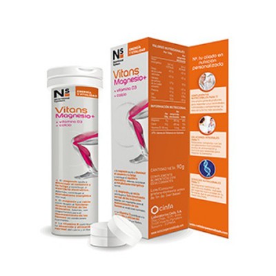 NS VITANS MAGNESIO 15 COMP EFERVESCENTES