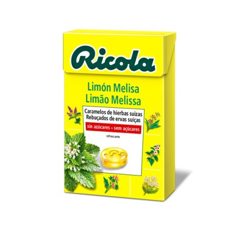 RICOLA CARAMELOS SIN AZUCAR LIMON 50 G