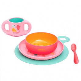 VAJILLA APRENDIZAJE 6M SUAVINEX WONDERLAND BG
