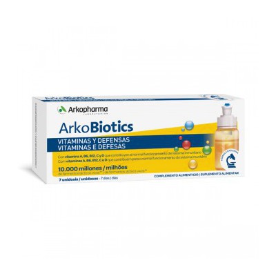 ARKOBIOTICS VITAMINAS Y DEFENSAS 7 UNIDOSIS