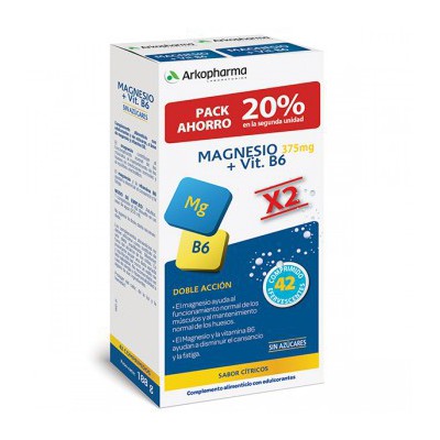 ARKOVITAL MAGNESIO VITAMINA B6 21 COMPRIMIDOS EFERVESCENTES