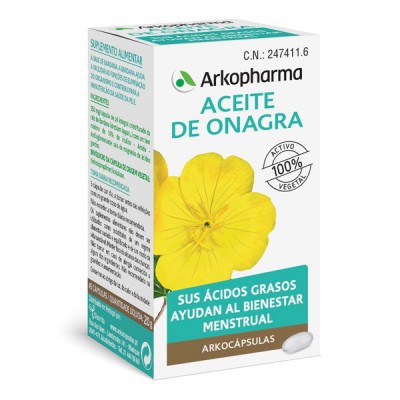 ONAGRA ACEITE ARKOCAPS  80 CAP