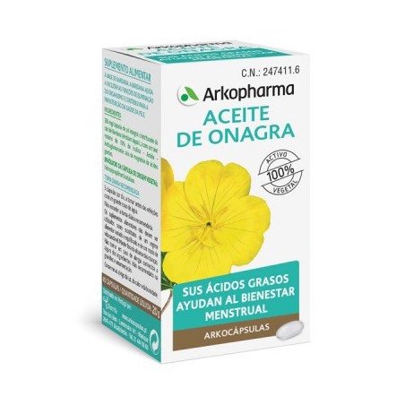 ONAGRA ACEITE ARKOCAPS  80 CAP