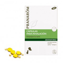 PRANAROM AROMAFORCE CAPSULAS PARA INHALACION  INHALADOR